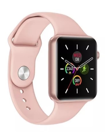 Pulseira Relógio Inteligente Basik Prime Smartwatch W34+ Rosa www.dist